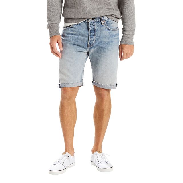 Bermuda Jeans Levis 501 Original Cut Off Pride Menor preço em Bermuda Jeans Levis 501 Original Cut Off Pride