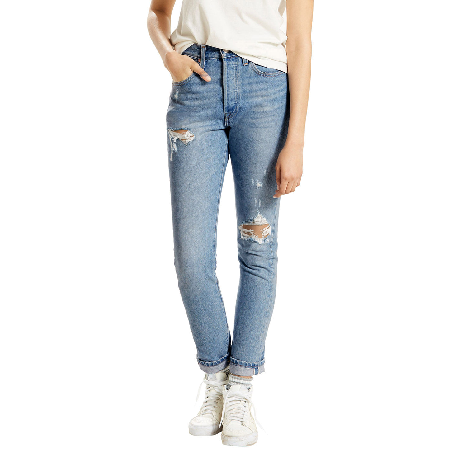 calça jeans levis 501 feminina