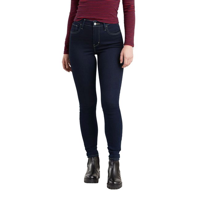 Calça Jeans Levi's® 720® High Rise Super Skinny Lavagem Escura - 25X32