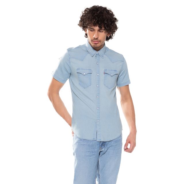 levis camisa jeans