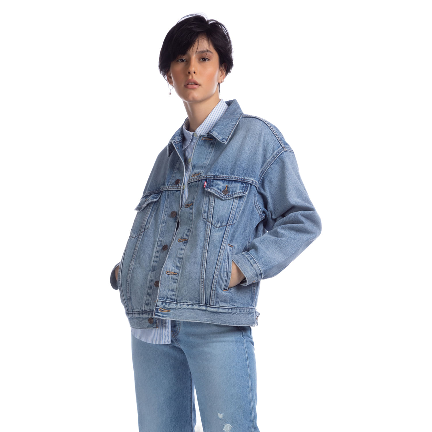 jaqueta jeans levis trucker original