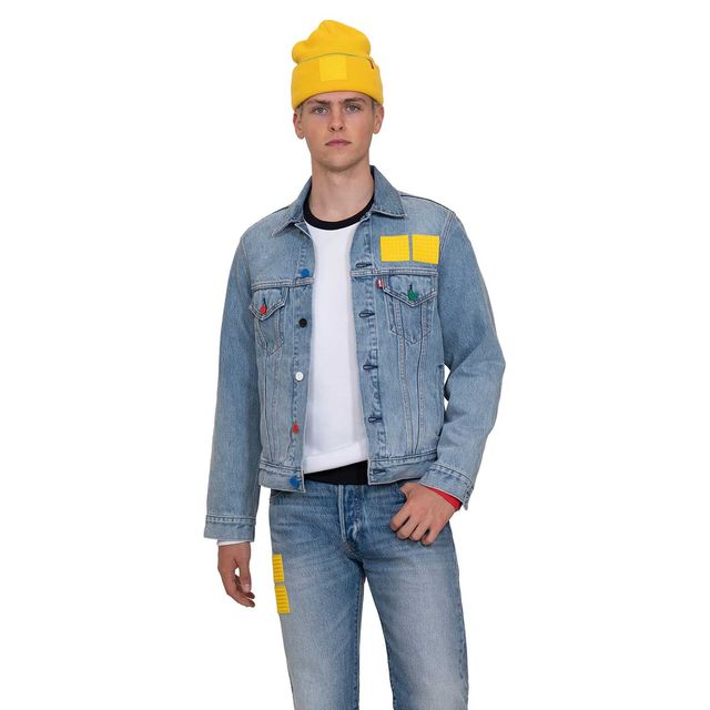 Jaqueta Jeans Levis Vintage Fit Trucker Lego Menor preço em Jaqueta Jeans Levis Vintage Fit Trucker Lego