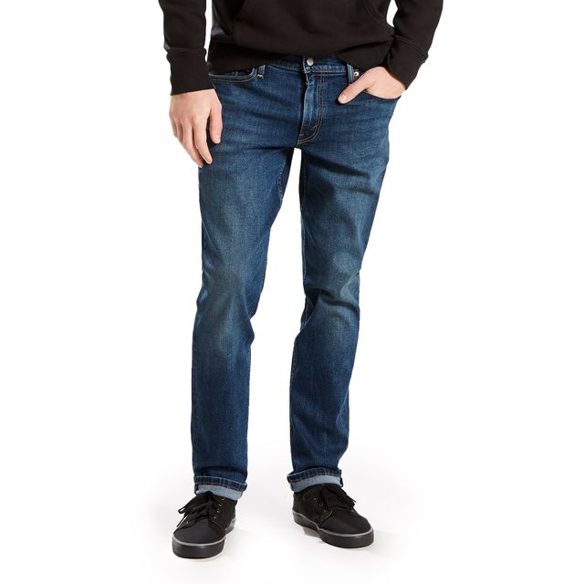 calça jeans levis masculino 511 slim fit azul escuro