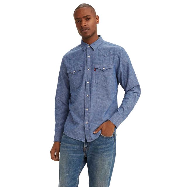 Camisa Levi's Classic Western Standard Menor preço em Camisa Levi's Classic Western Standard