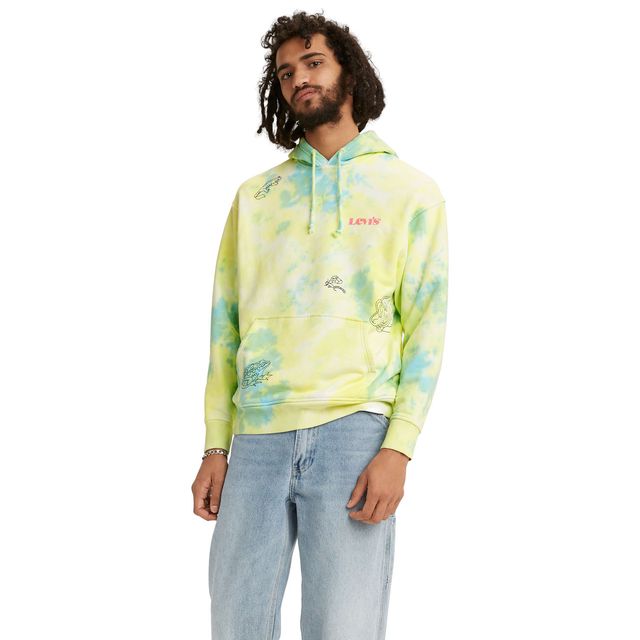 graphic moletom com capuz levis