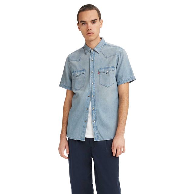Camisa Levi's SS Classic Western Menor preço em Camisa Levi's SS Classic Western