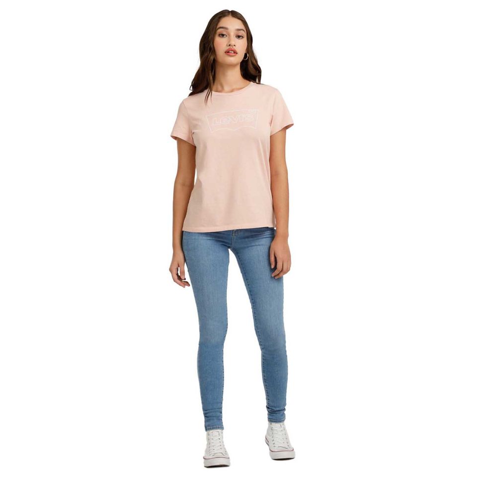 Calça Jeans Levi's® 720® High Rise Super Skinny Lavagem Clara