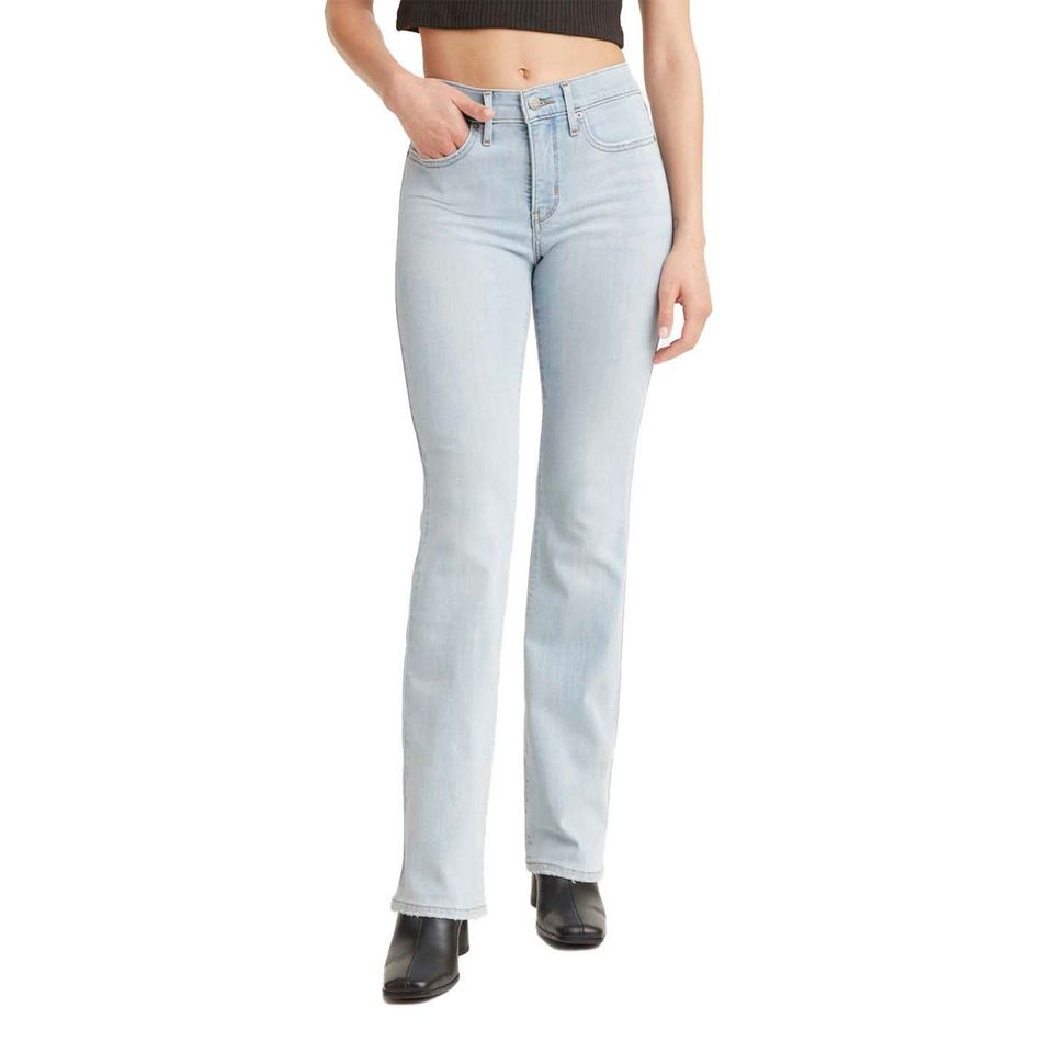 Calça Jeans Levi's® 315® Shaping Boot Lavagem Clara