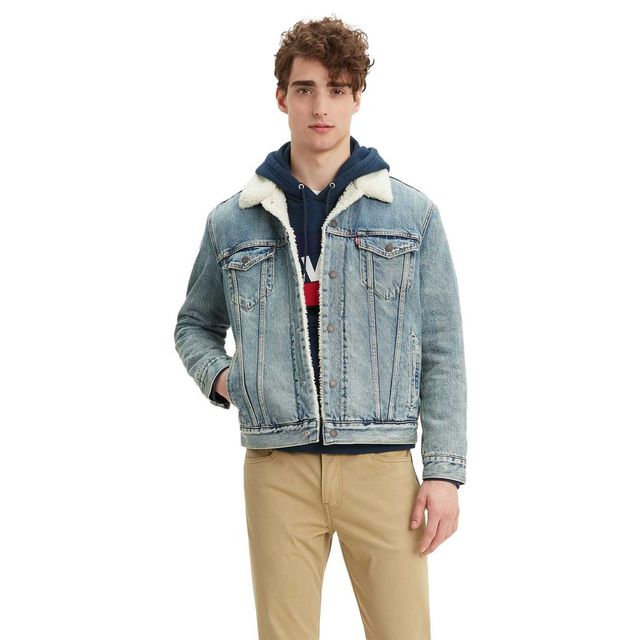 Jaqueta Levi’s Type 3 Sherpa Trucker Menor preço em Jaqueta Levi’s Type 3 Sherpa Trucker