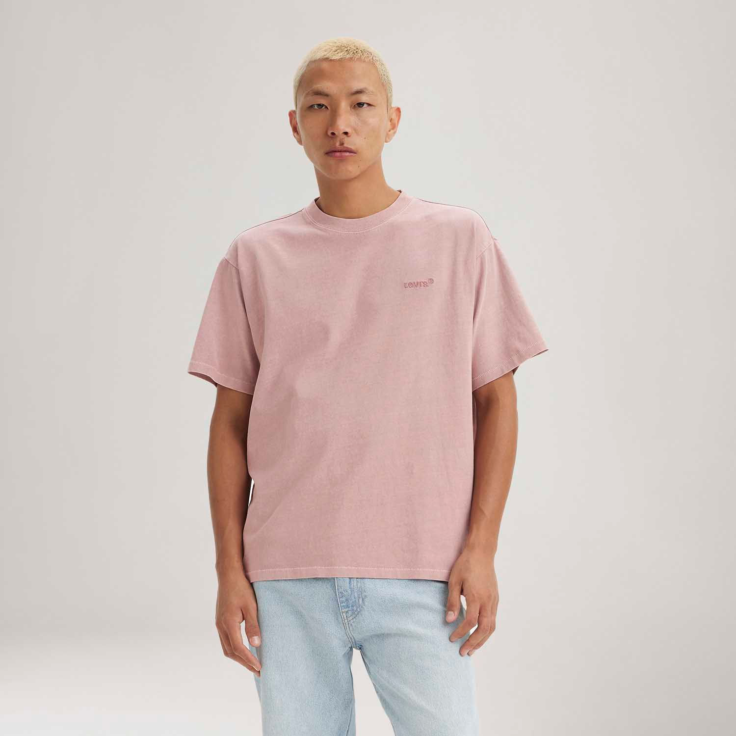 Camiseta Levi's® Red Tab Vintage Rosa Manga Curta