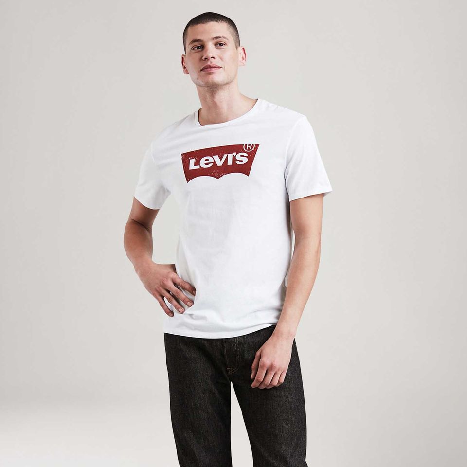 Camiseta Levi's® Graphic Set In Neck Branca