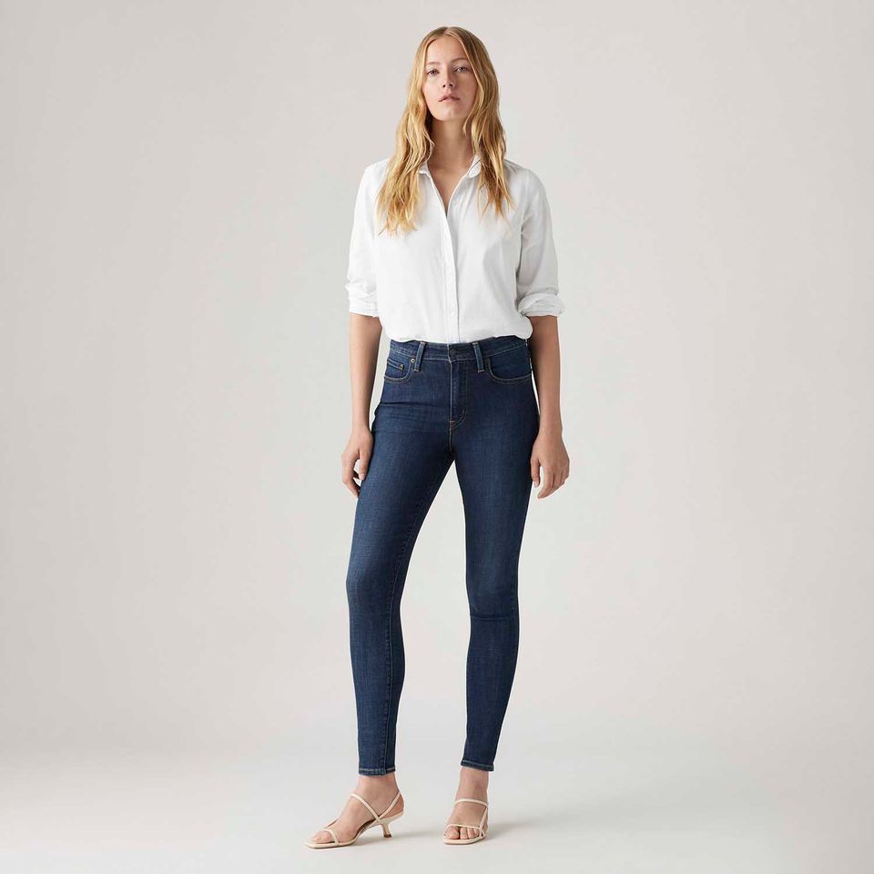 Calça Jeans Levi's® 721® High Rise Skinny Lavagem Escura
