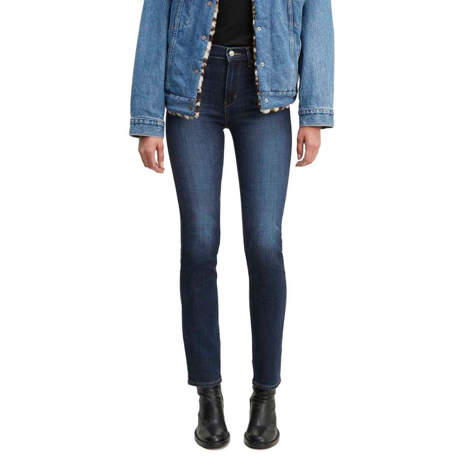 Calça Jeans Levi's® 724® High Rise Straight Lavagem Escura