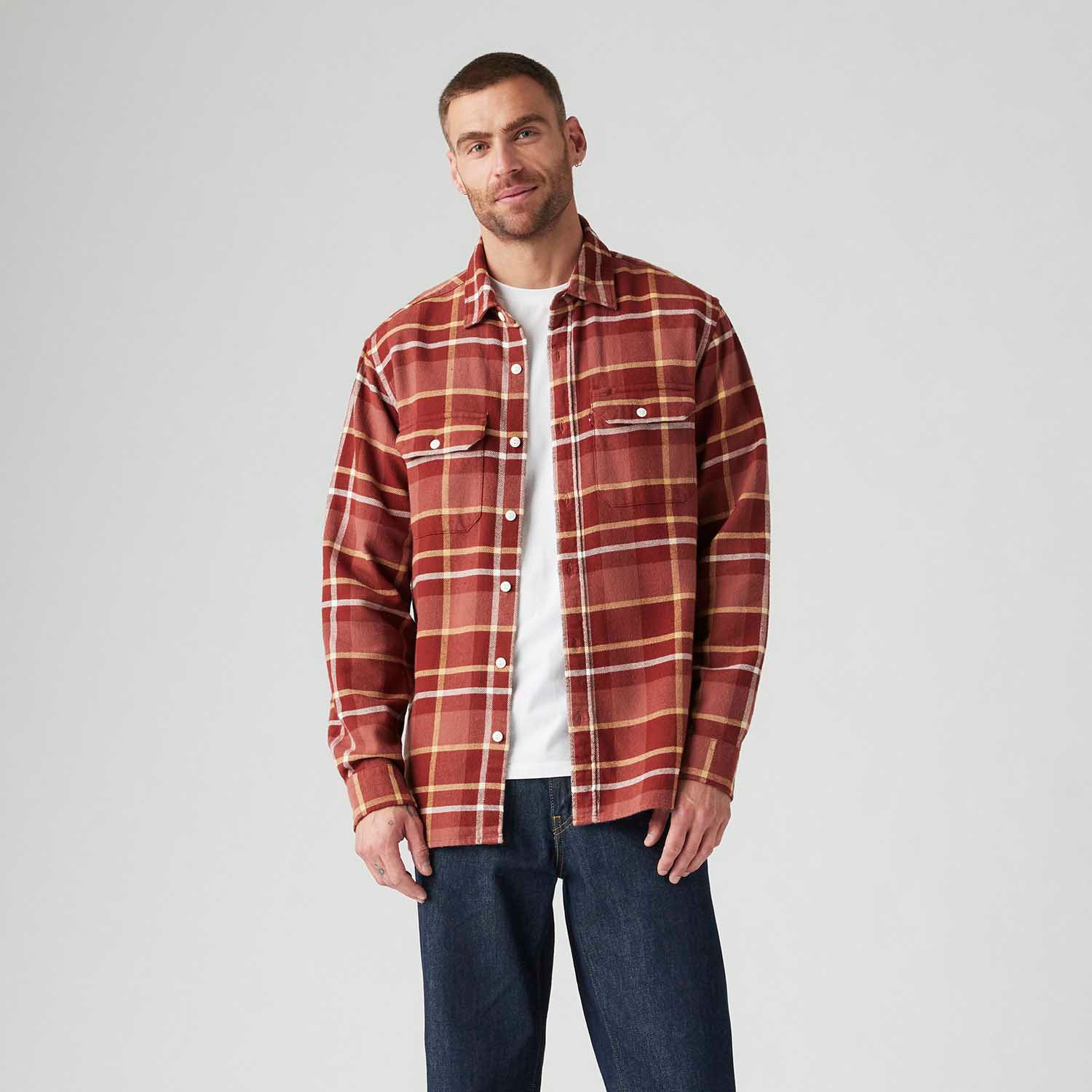 Camisa Levi's® Jackson Worker Manga Longa