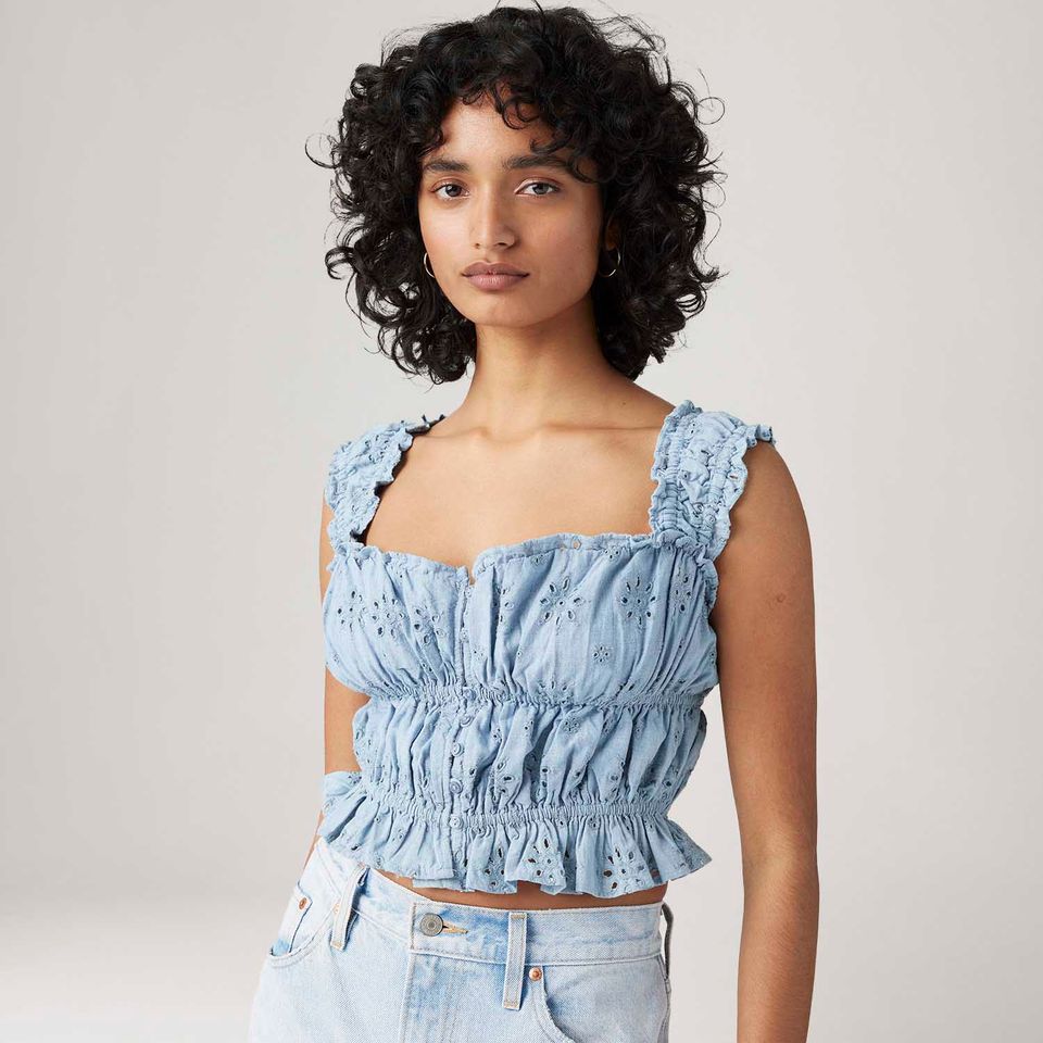 Blusa Levi's® Amaya Azul Claro
