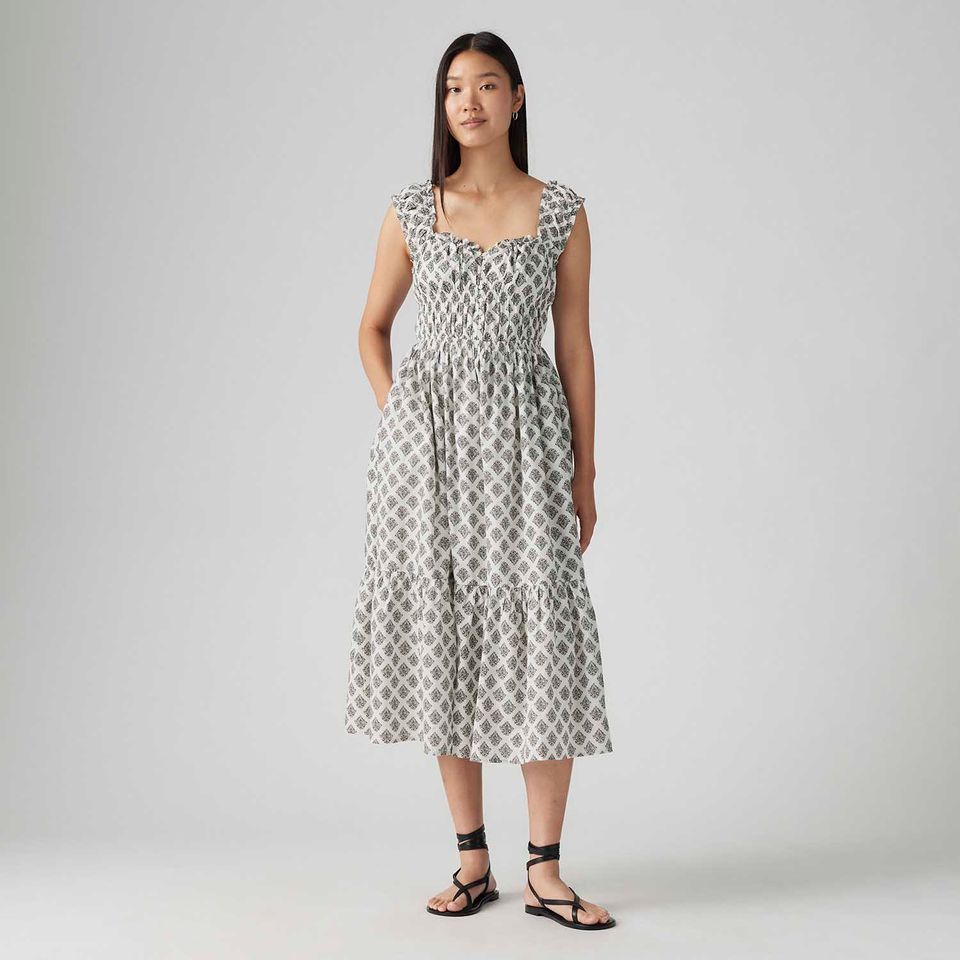 Vestido Levi's® Amaya Branco Estampado