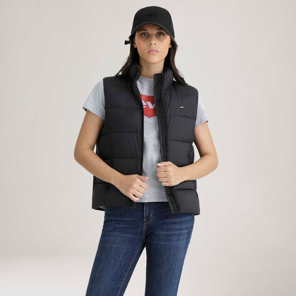 Colete Levi's® Packable Poly Preto
