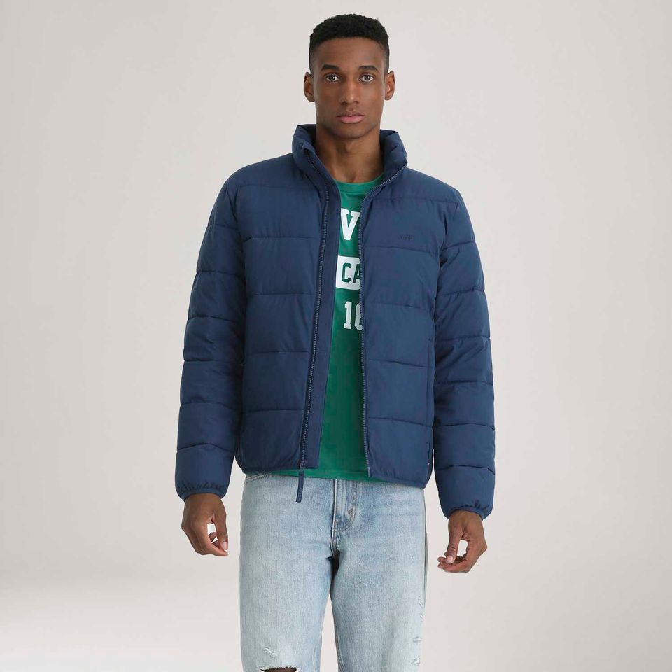 Jaqueta Puffer Levi's® Packable Quilted Azul