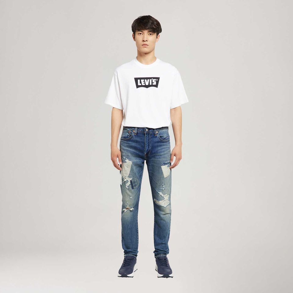 Calça Jeans Levi's® 512® Slim Taper Lavagem Média