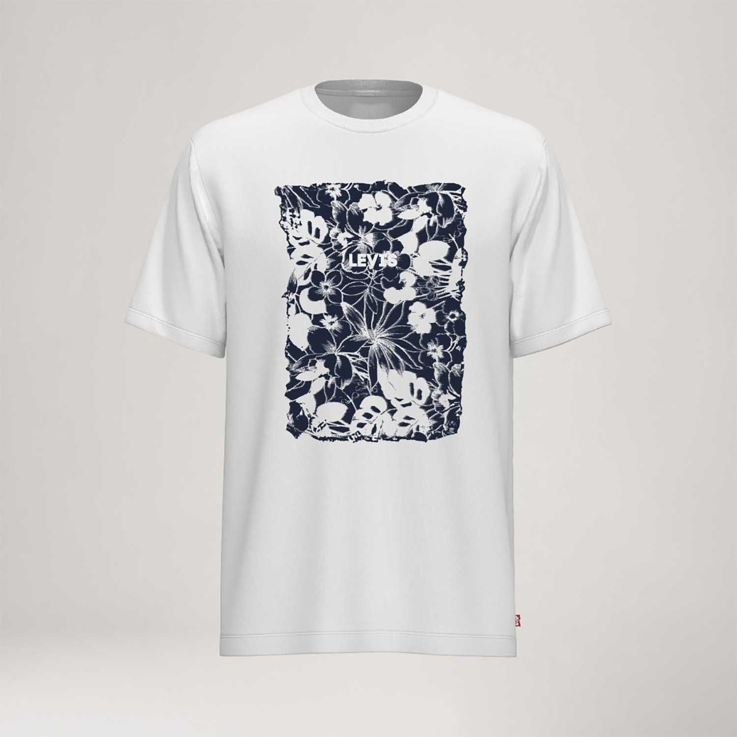 Camiseta Levi's® Relaxed Fit Branca Manga Curta