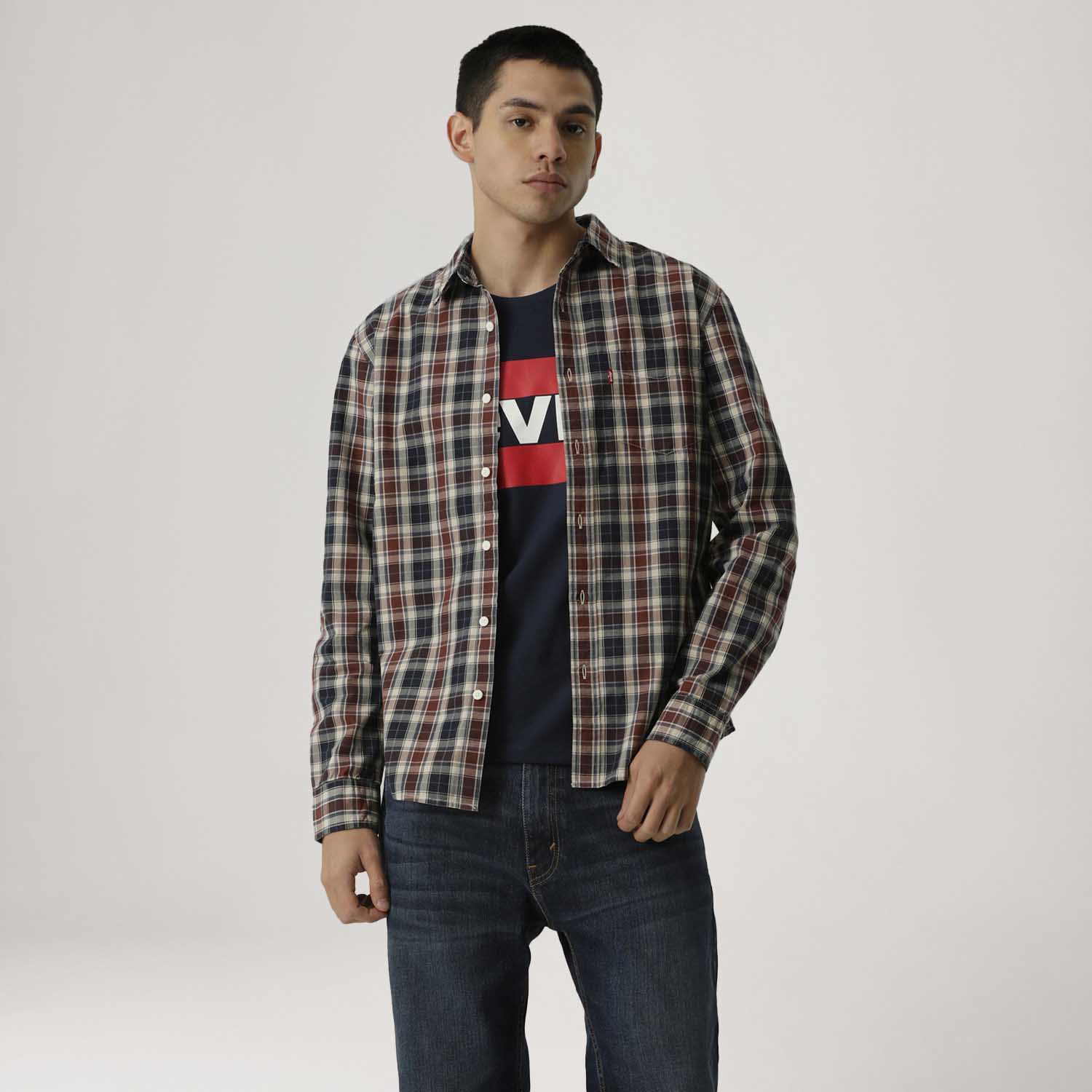 Camisa Levi's®Classic Standard Manga Longa