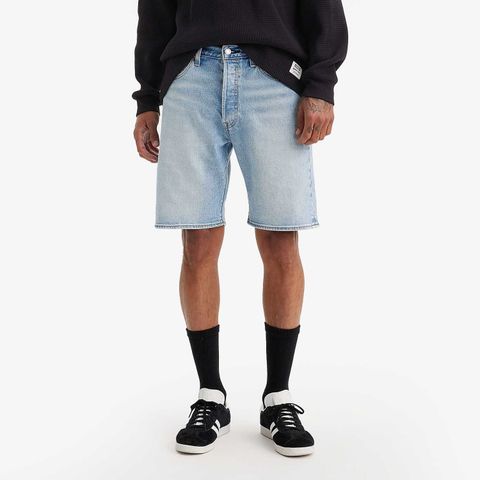 Bermuda Jeans Levi's® 501 Original Lavagem Clara — Levi's