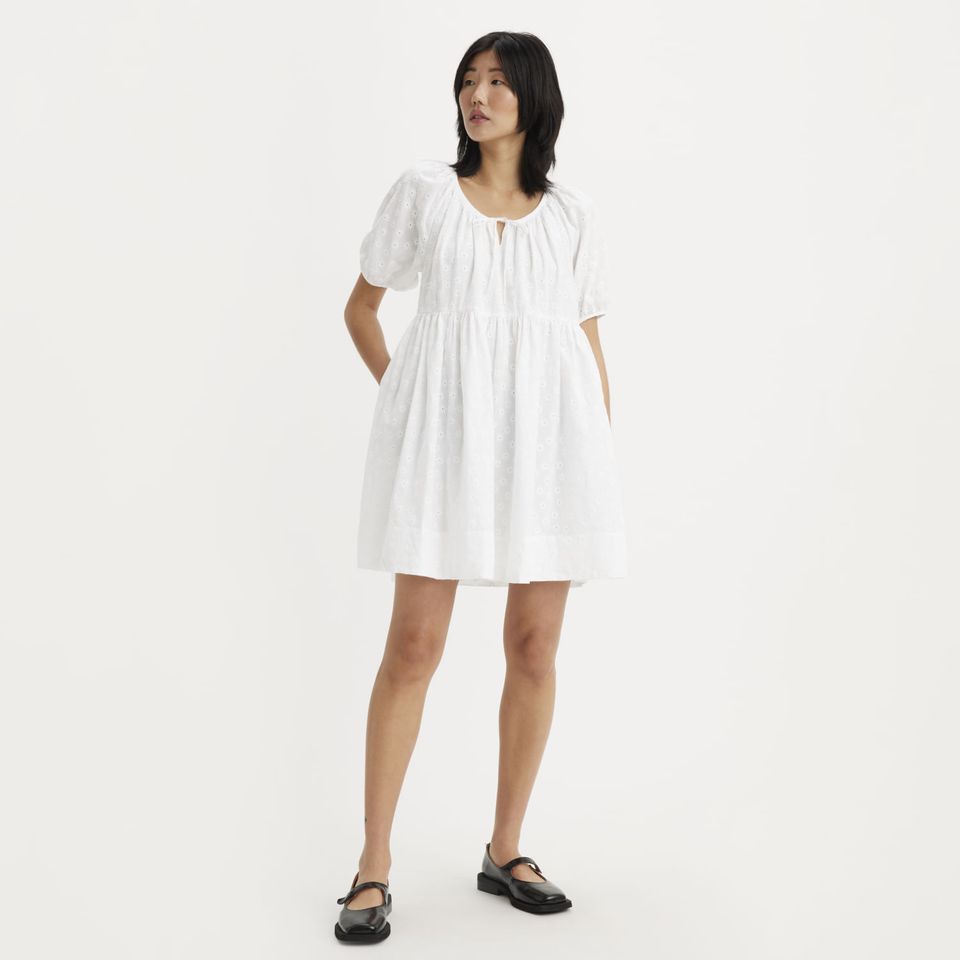Vestido Levi's® Jaylee Mini Branco com Flores