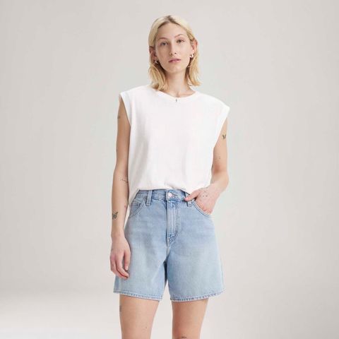 Blusa Levi's® Boxy Tank Branca — Levi's