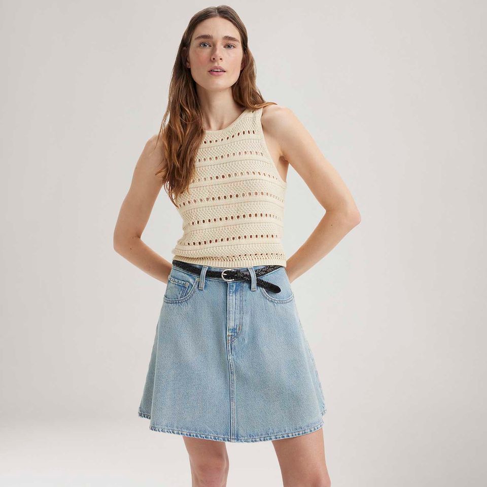 Regata de Tricot Levi's® Superbloom Off White