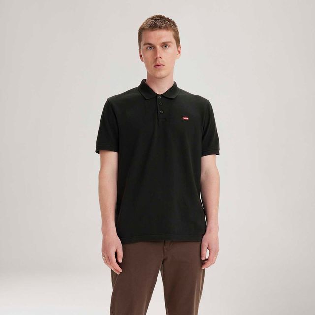 Camisa Polo Levi's® Housemark Preto Manga Curta - S USA | P BR