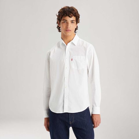 Camisa Levi's® Classic Standard Branca Manga Longa — Levi's