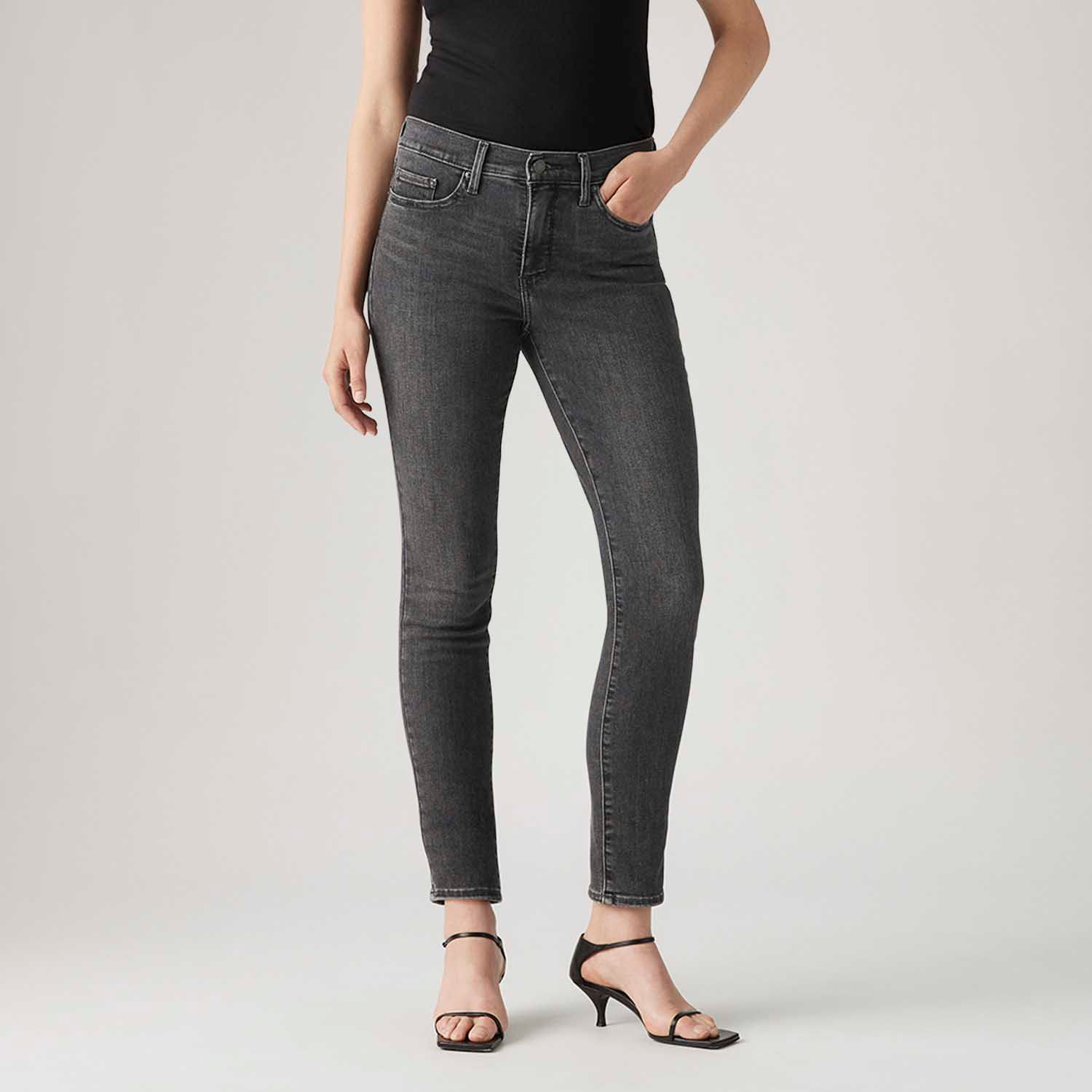 Calça Jeans Levi's® 311 Shaping Skinny Preta — Levi's