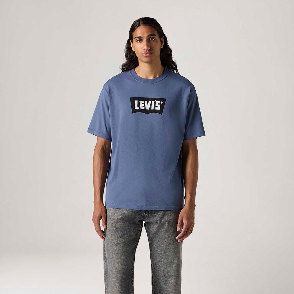 Camiseta Levi's® Vintage Graphic Azul Manga Curta