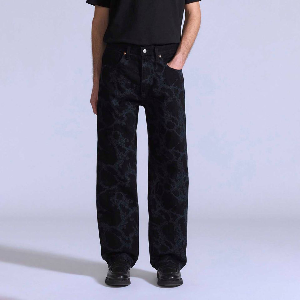 Calça Jeans Levi's® Blue Tab Marker Loose Preta