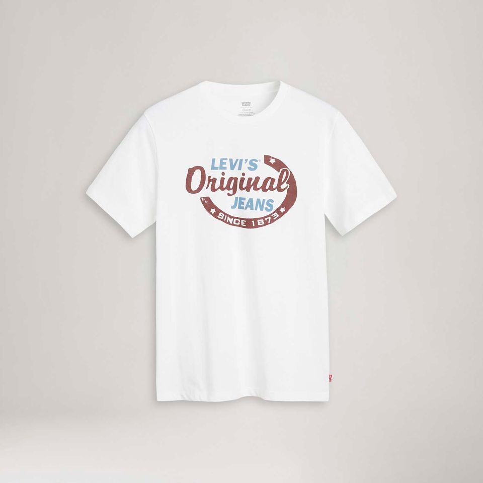Camiseta Levi's® Graphic Crewneck Branca