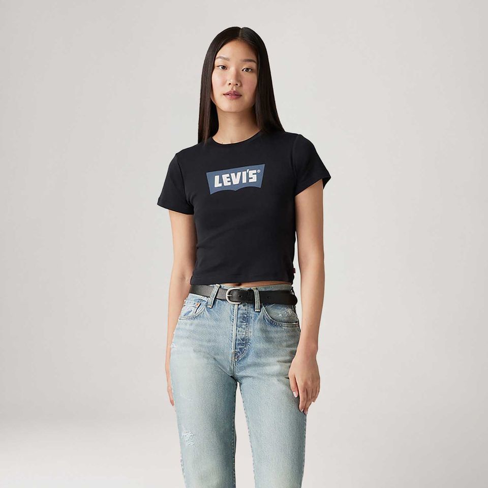 Camiseta Levi's® Essential Sporty Tee Preta