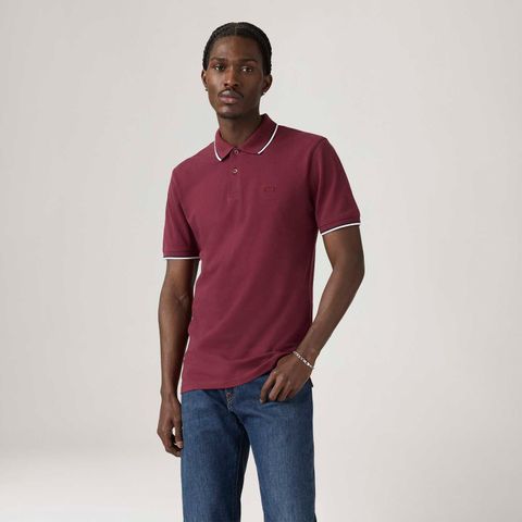 Polo Levi's® Slim Housemark Vermelha — Levi's