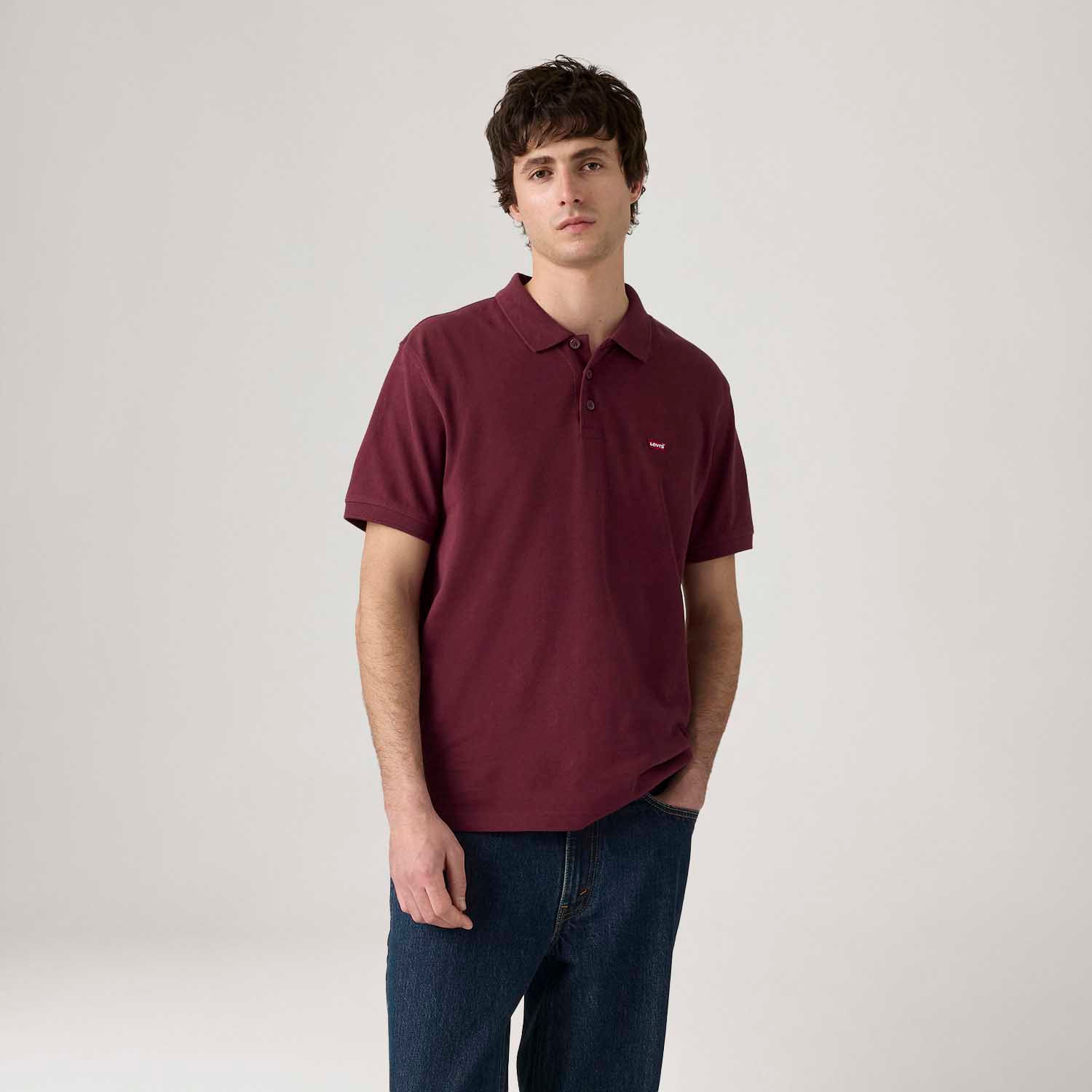 Polo Levi's® Housemark Vermelho
