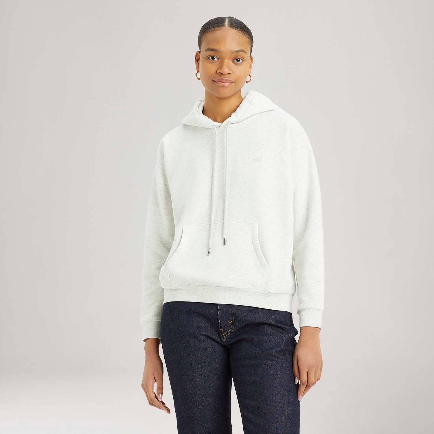 Moletom Levi's® Everyday Hoodie com Capuz Off White — Levi's