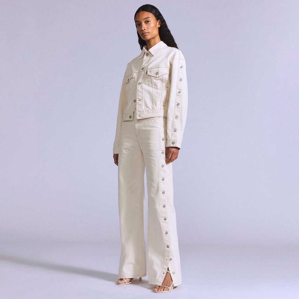 Calça Jeans Levi's® Blue Tab Shank Pant Off White