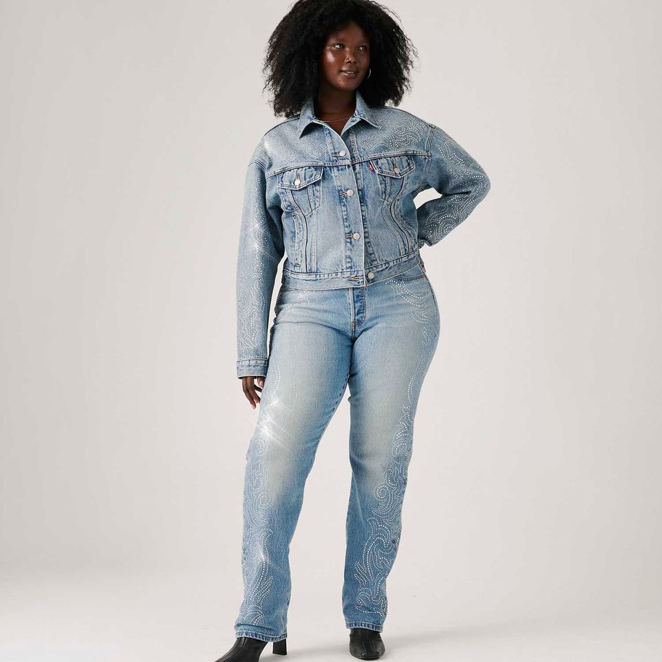 Calça Jeans Levi's® 501® Curve Lavagem Clara
