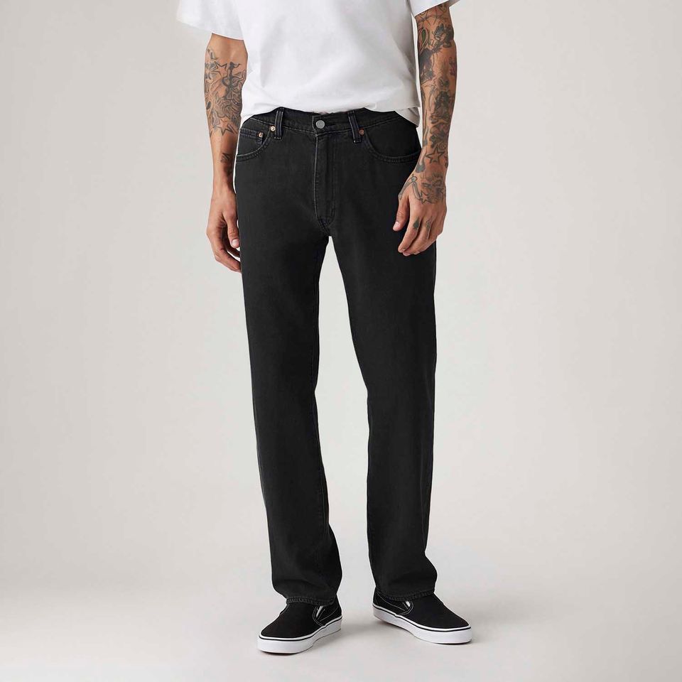 Calça Jeans Levi's® 555® Relaxed Straight Lavagem Escura