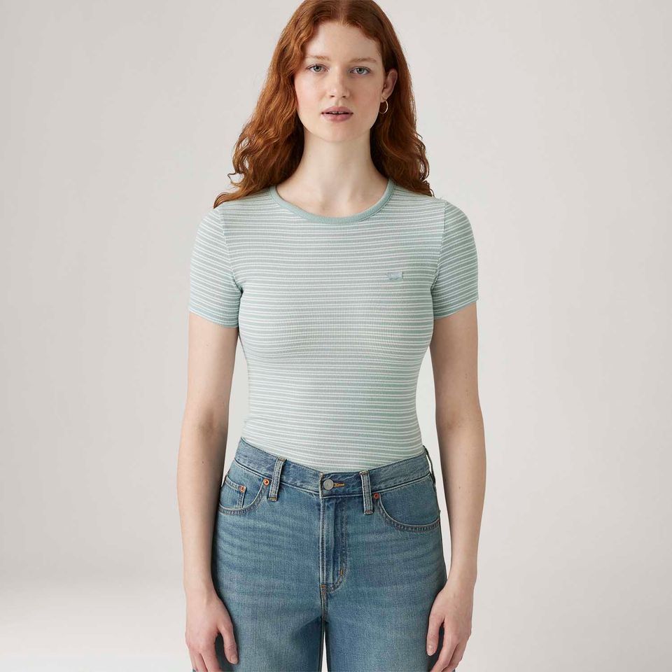 Camiseta Levi's® Hayes Azul Manga Curta