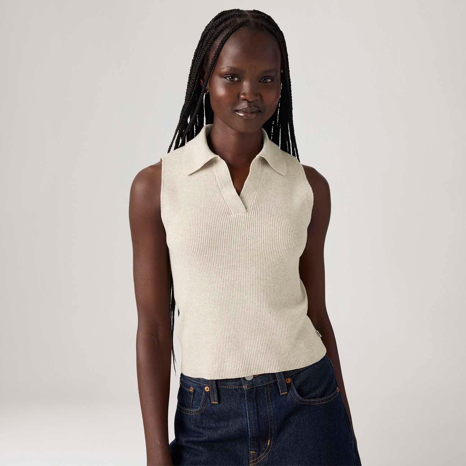 Regata Levi's® Talulah Polo Off White