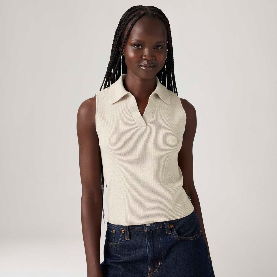 Regata Levi's® Talulah Polo Off White