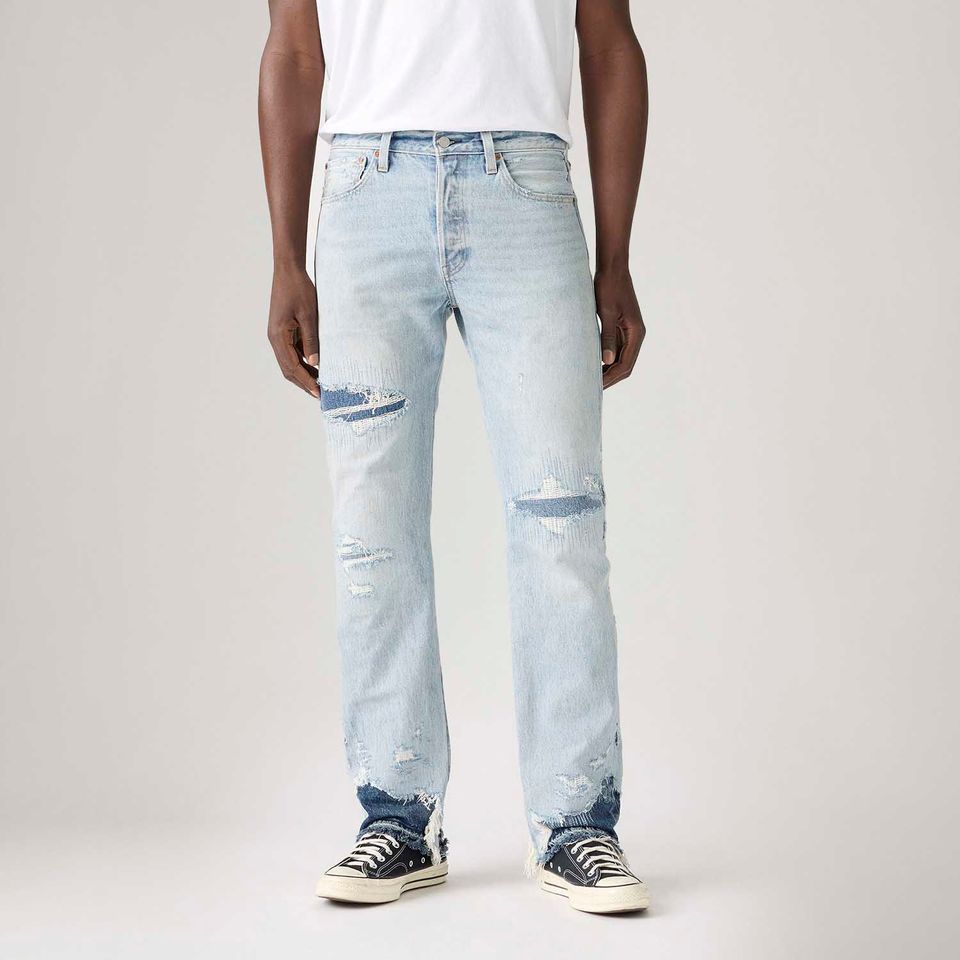 Calça Jeans Levi's® 501® Original Lavagem Clara