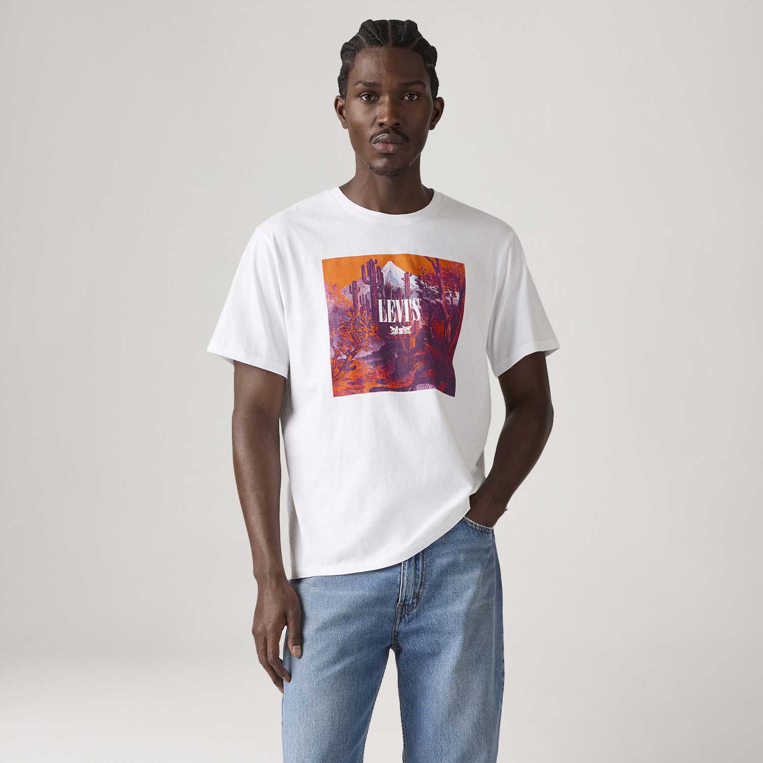 Camiseta Levi's® Relaxed Branca — Levi's