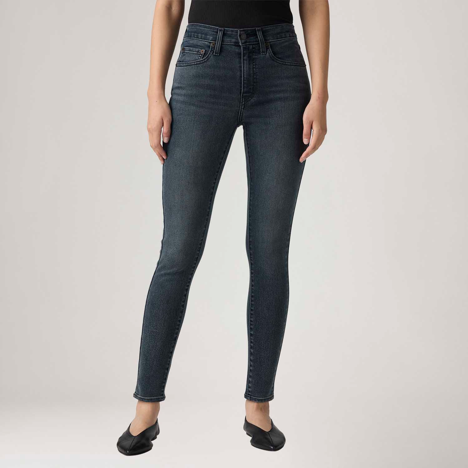 Calça Jeans Levi's® 721® Skinny Preta — Levi's