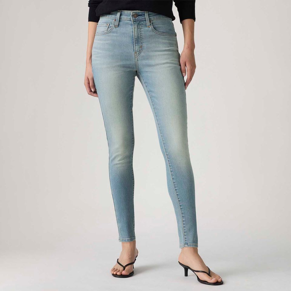 Calça Jeans Levi's® 721® Skinny Lavagem Clara