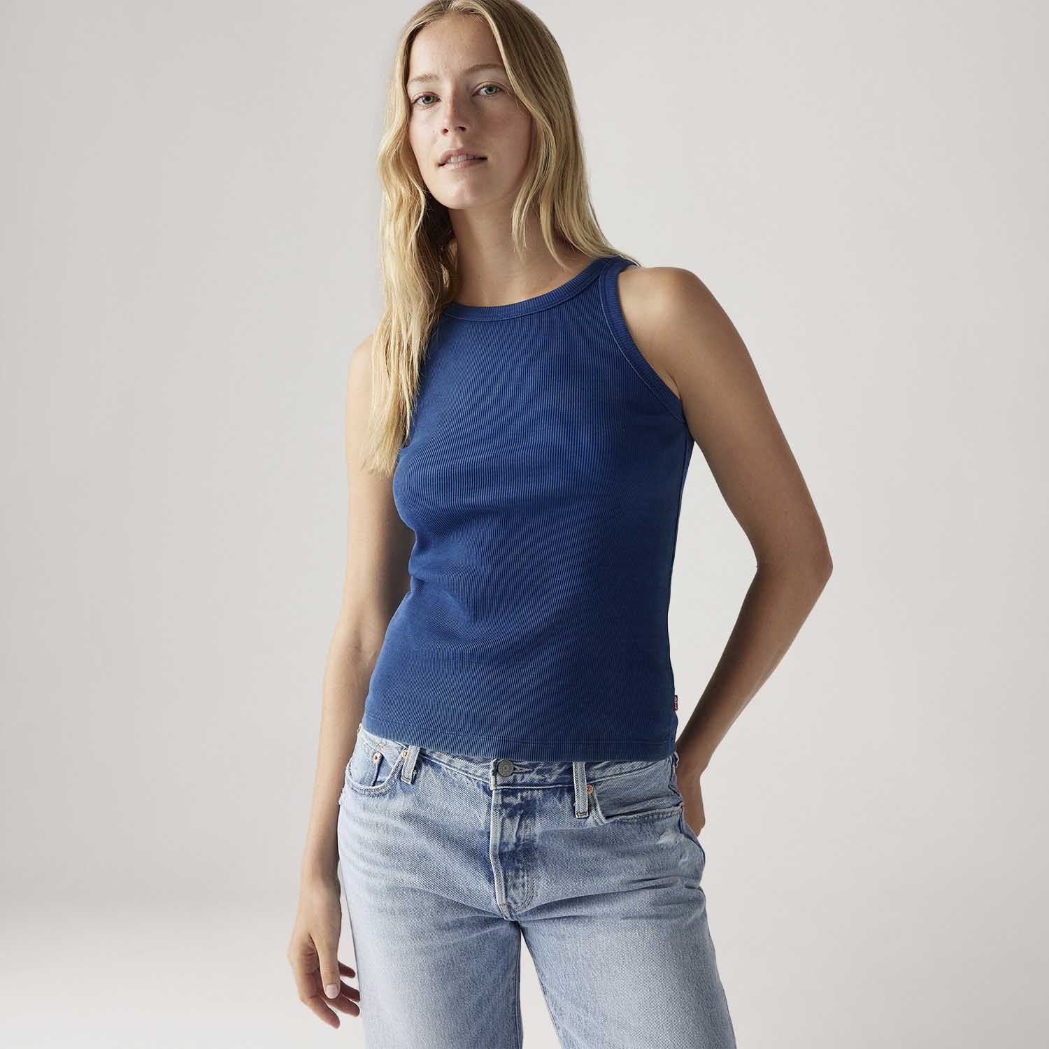 Regata Levi's® Essetial Racer Tank Azul